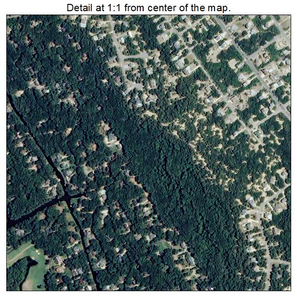 Southern Shores, North Carolina aerial imagery detail