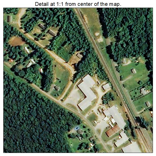 Staley, North Carolina aerial imagery detail