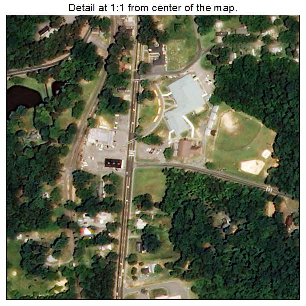 Star, North Carolina aerial imagery detail