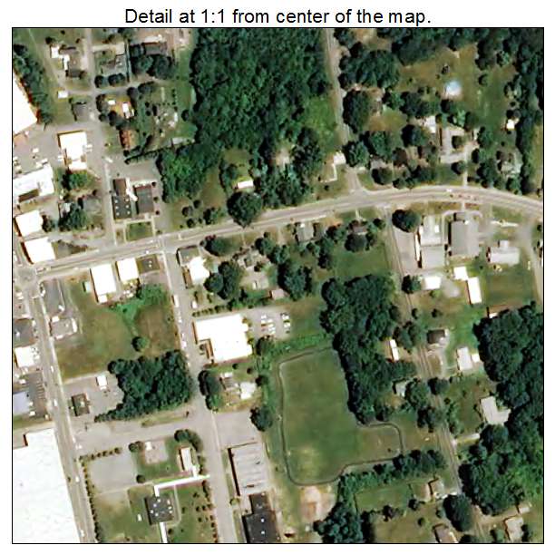 Stoneville, North Carolina aerial imagery detail