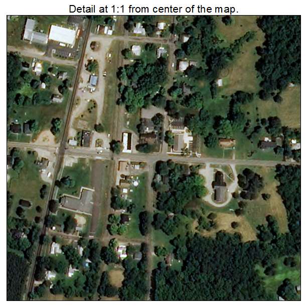 Stovall, North Carolina aerial imagery detail
