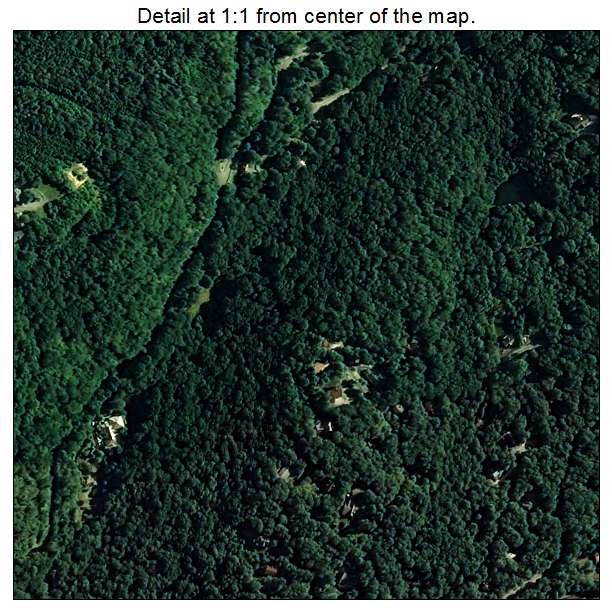 Sugar Mountain, North Carolina aerial imagery detail