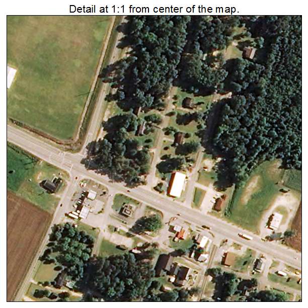 Tar Heel, North Carolina aerial imagery detail