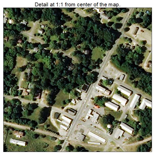 Wagram, North Carolina aerial imagery detail