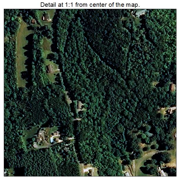 Webster, North Carolina aerial imagery detail
