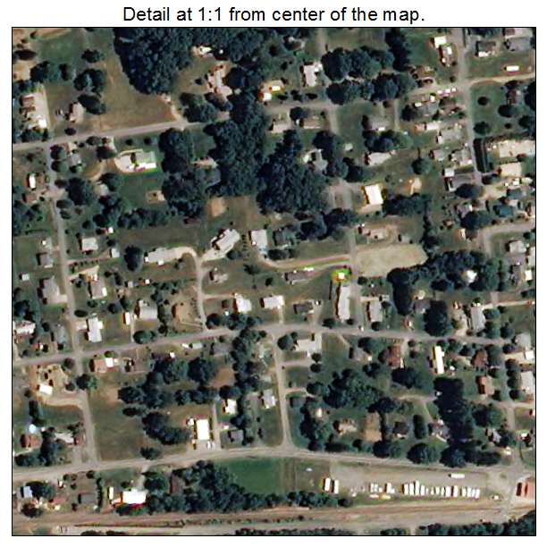 West Canton, North Carolina aerial imagery detail