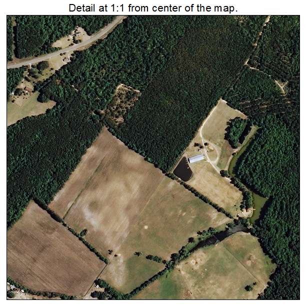 White Oak, North Carolina aerial imagery detail