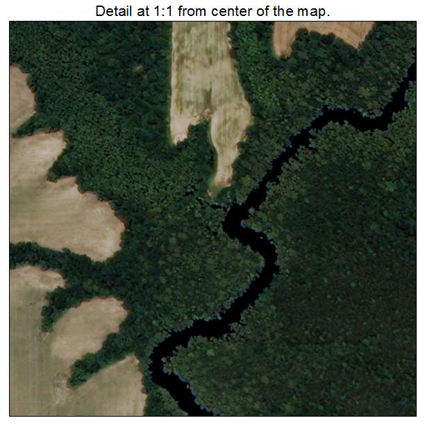Winfall, North Carolina aerial imagery detail