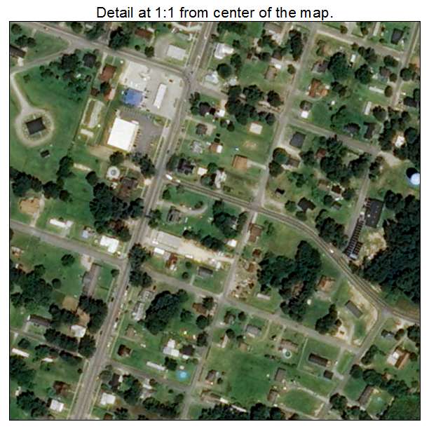 Winton, North Carolina aerial imagery detail