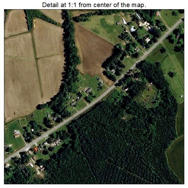 Woodland, North Carolina aerial imagery detail