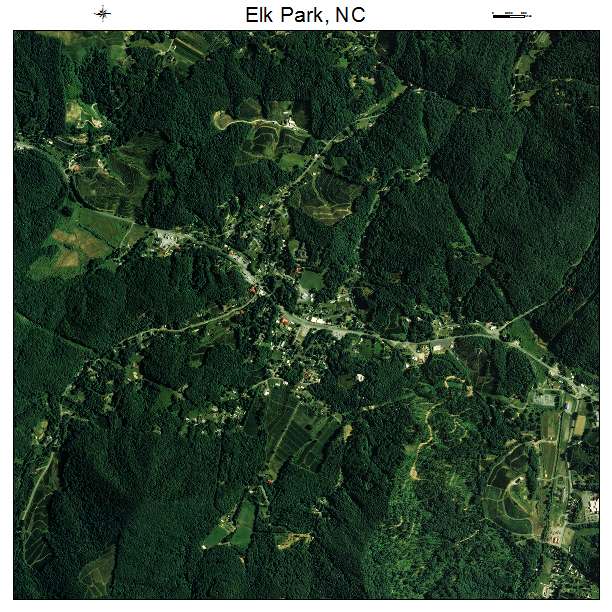 Elk Park, NC air photo map