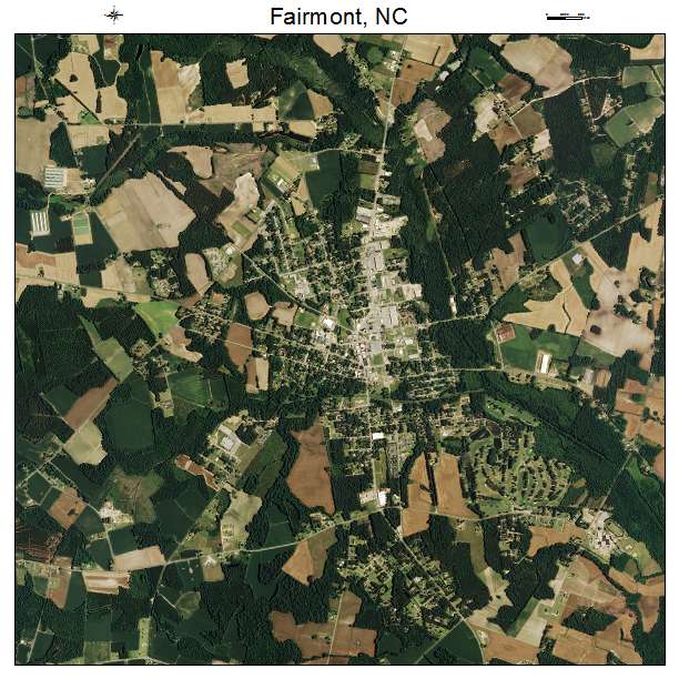 Fairmont, NC air photo map