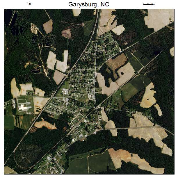 Garysburg, NC air photo map