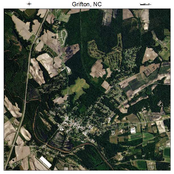 Grifton, NC air photo map