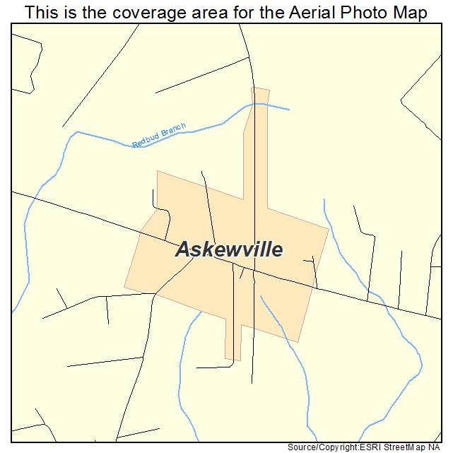Askewville, NC location map 