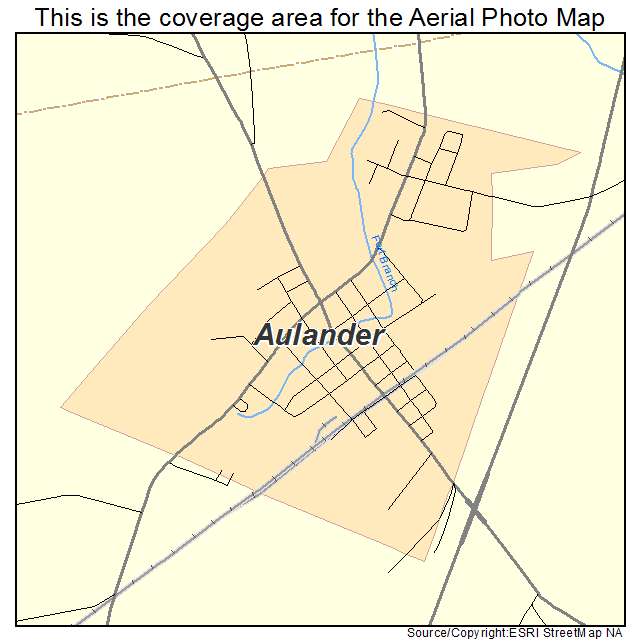 Aulander, NC location map 