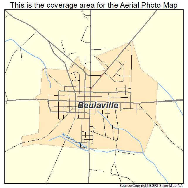 Beulaville, NC location map 