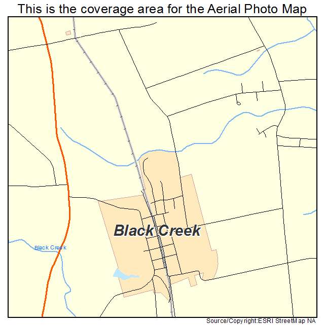 Black Creek, NC location map 