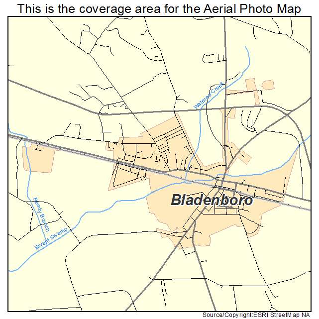 Bladenboro, NC location map 