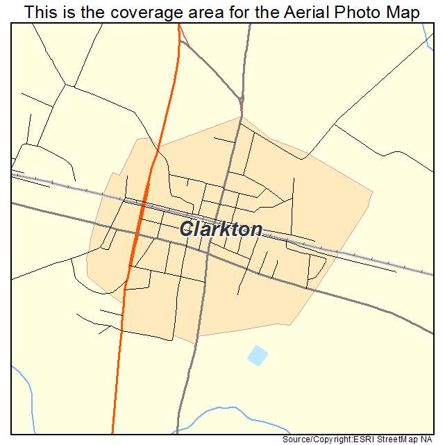 Clarkton, NC location map 