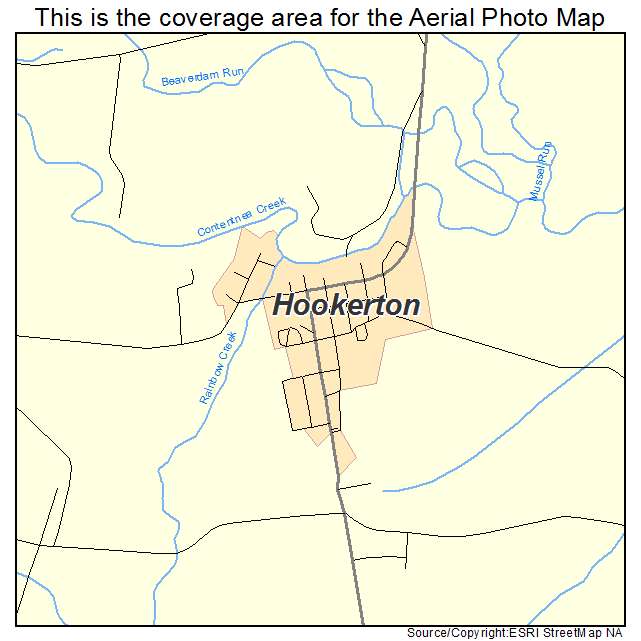 Hookerton, NC location map 