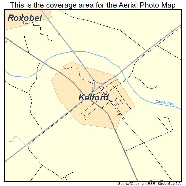 Kelford, NC location map 