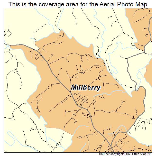 Mulberry, NC location map 