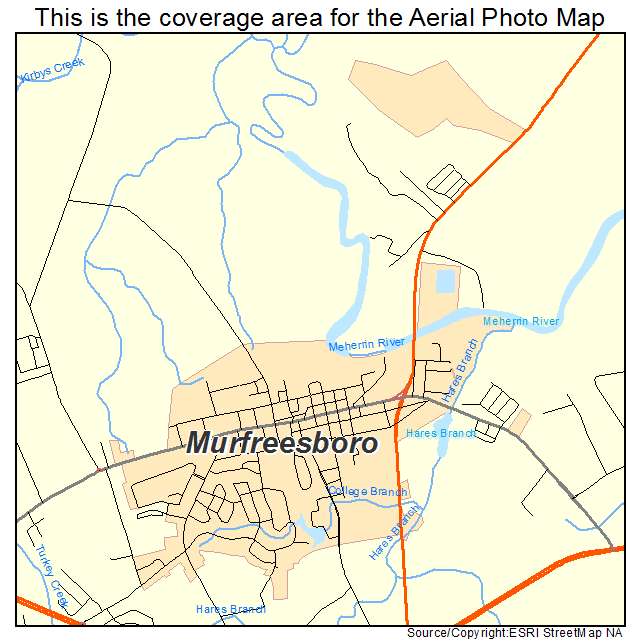 Murfreesboro, NC location map 