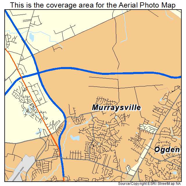 Murraysville, NC location map 