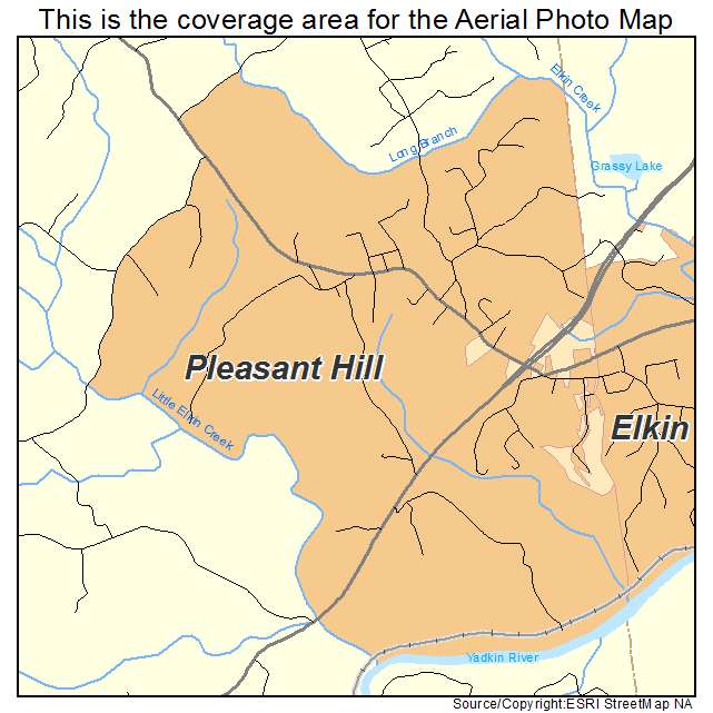 Pleasant Hill, NC location map 