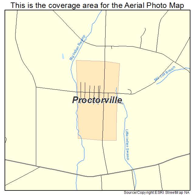Proctorville, NC location map 