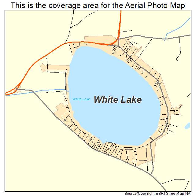 White Lake, NC location map 