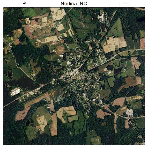 Norlina, NC air photo map