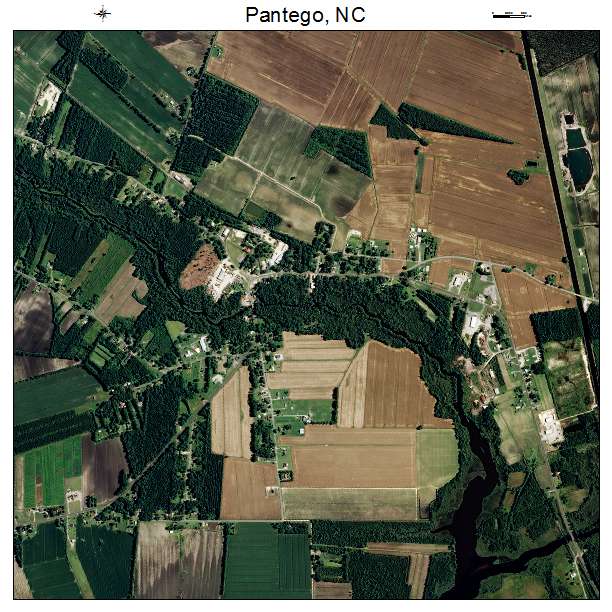 Pantego, NC air photo map