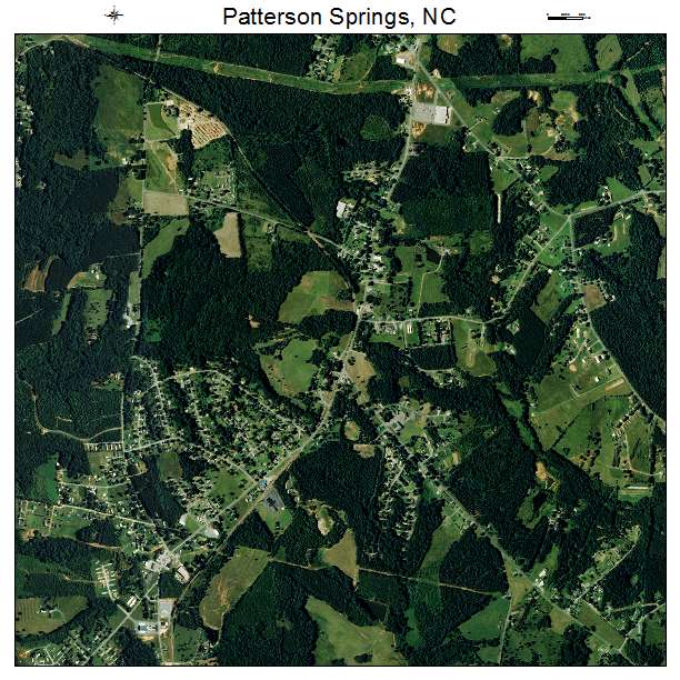 Patterson Springs, NC air photo map