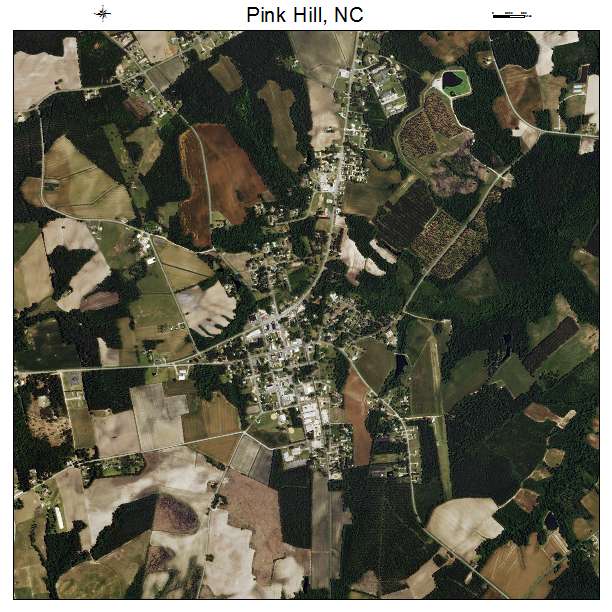 Pink Hill, NC air photo map
