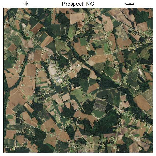 Prospect, NC air photo map