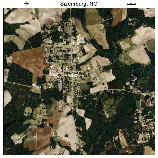 Salemburg, NC air photo map