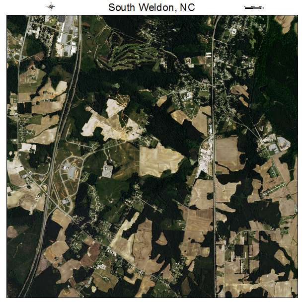 South Weldon, NC air photo map