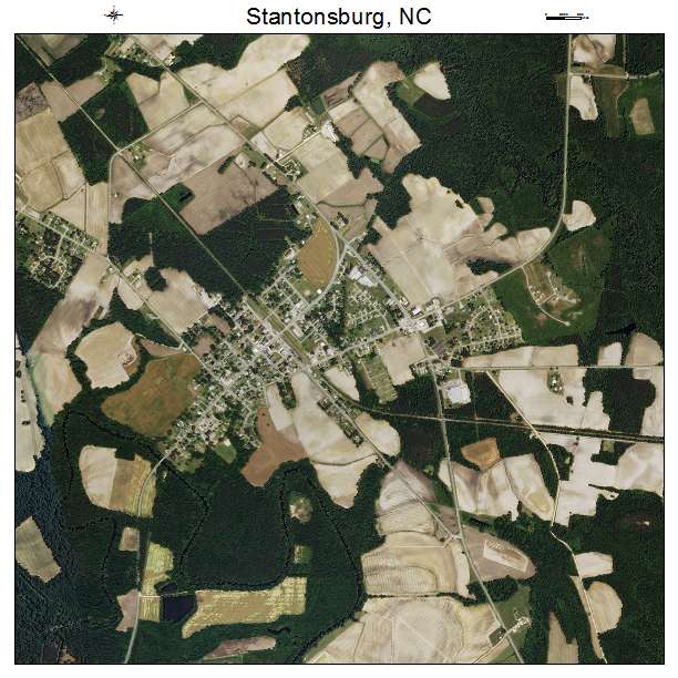 Stantonsburg, NC air photo map