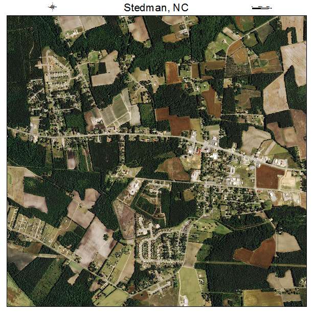 Stedman, NC air photo map
