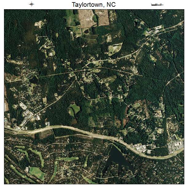 Taylortown, NC air photo map