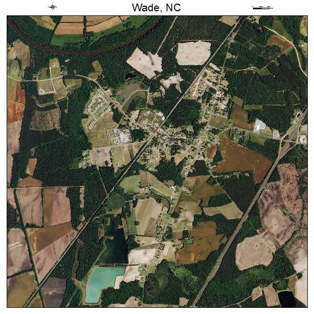 Wade, NC air photo map