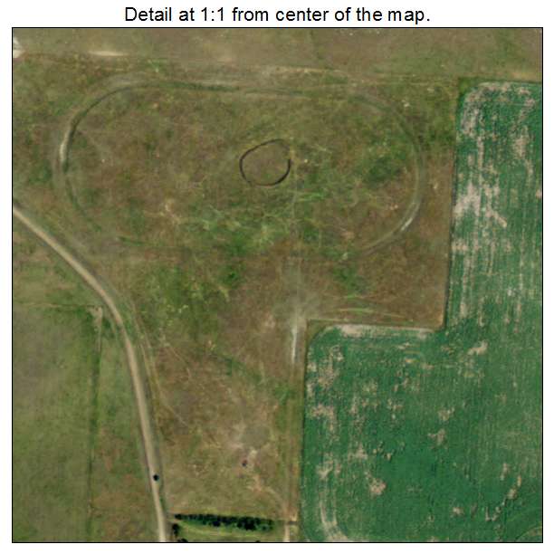 Leith, North Dakota aerial imagery detail