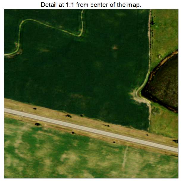 Lidgerwood, North Dakota aerial imagery detail