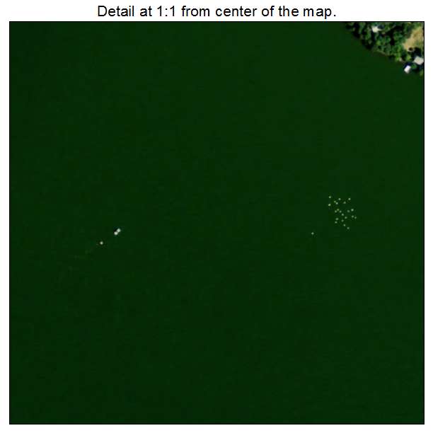 Spiritwood Lake, North Dakota aerial imagery detail