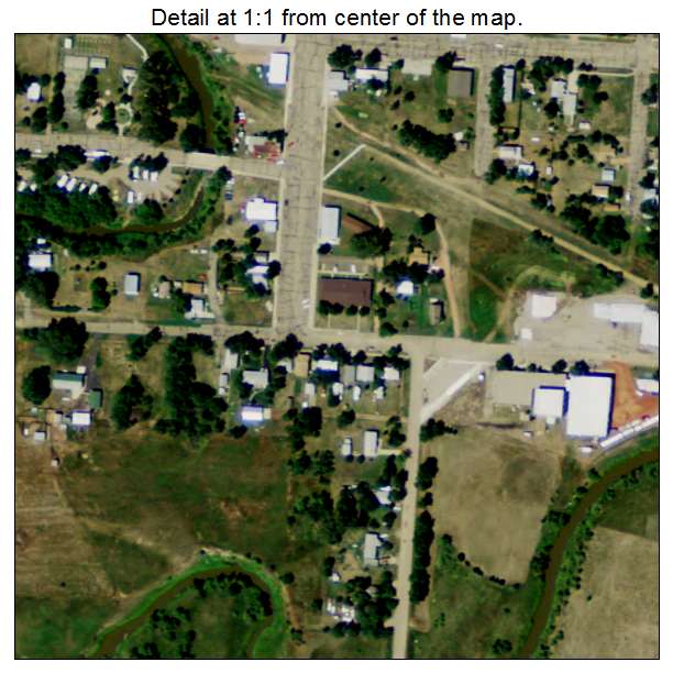 Zap, North Dakota aerial imagery detail