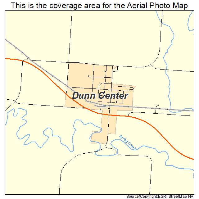 Dunn Center, ND location map 