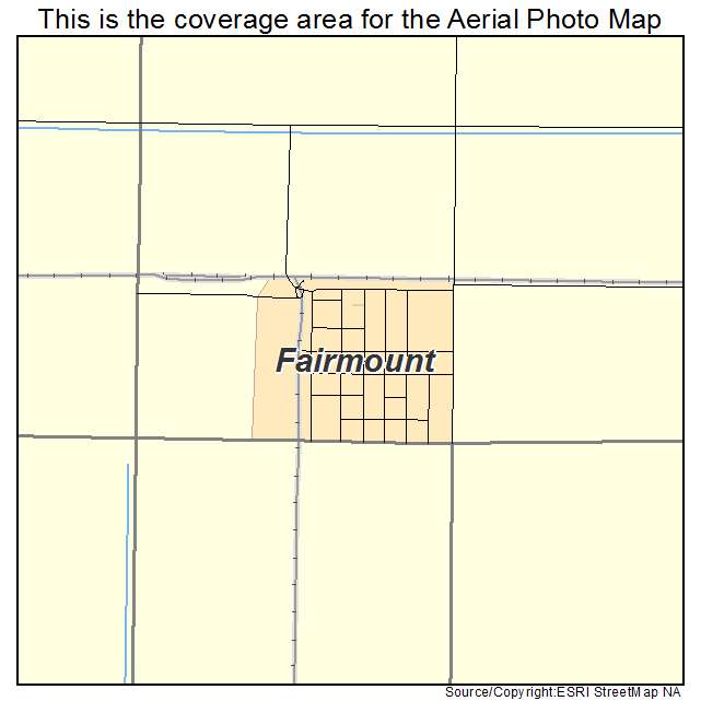 Fairmount, ND location map 