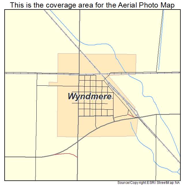 Wyndmere, ND location map 